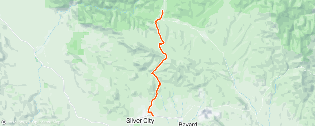 Map of the activity, Love the riding here and a bonus with Boise friends.