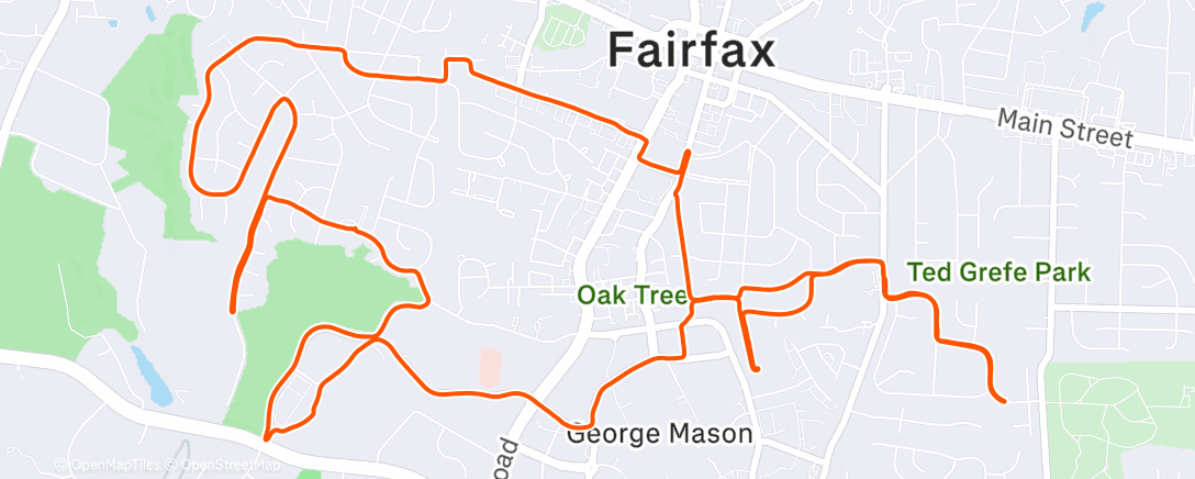 Map of the activity, First Ride of the New Year / Freezing Saddles