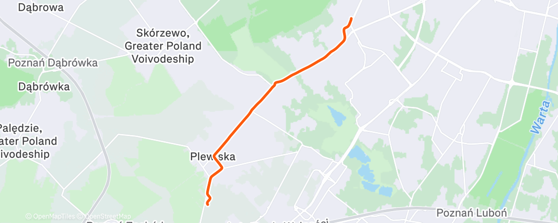 Map of the activity, Morning Gravel Ride