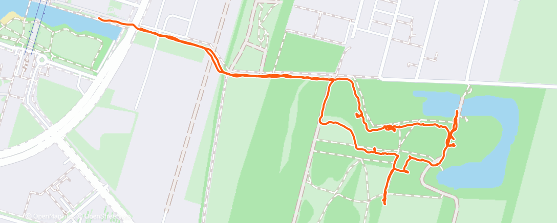 Map of the activity, Photo walk