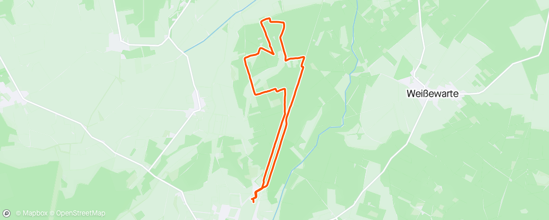 Map of the activity, Spaziergang am Morgen