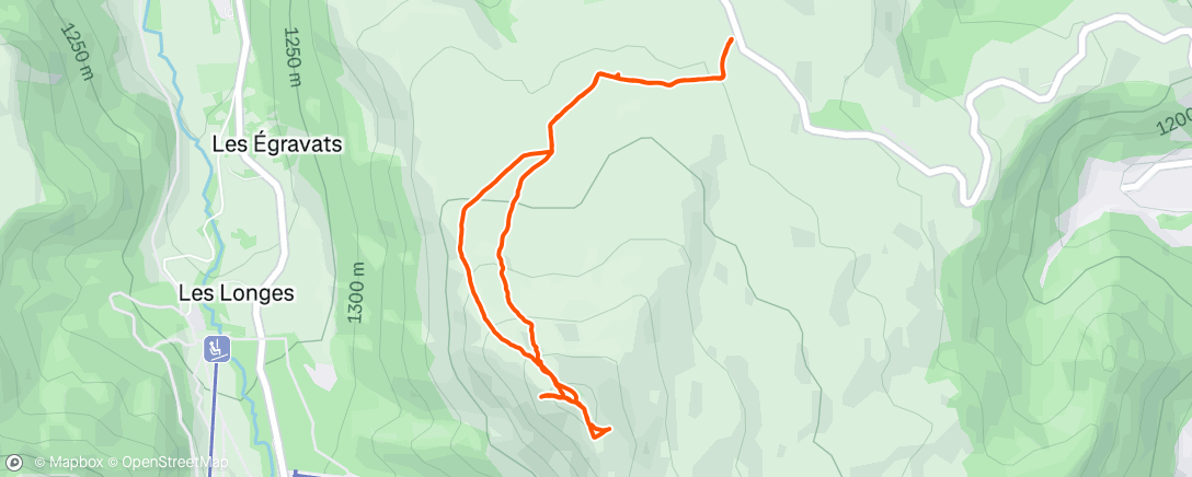 Map of the activity, Trop de vent a mon goût