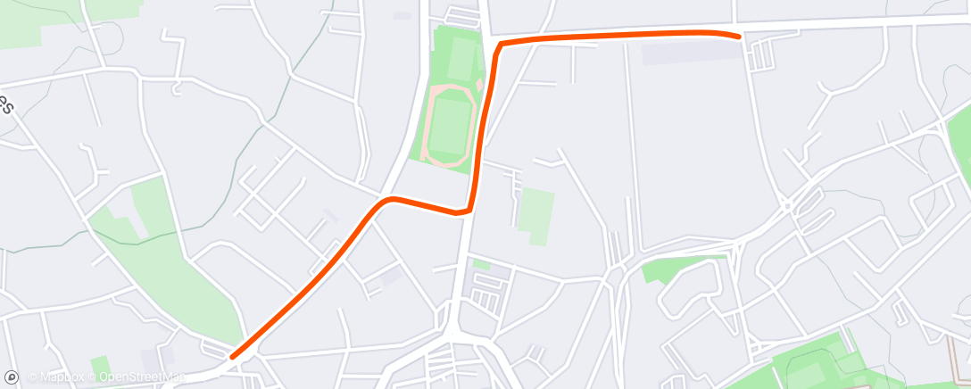 Map of the activity, Afternoon Ride