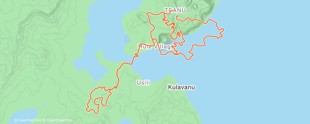 Map of the activity, Zwift - Watopia