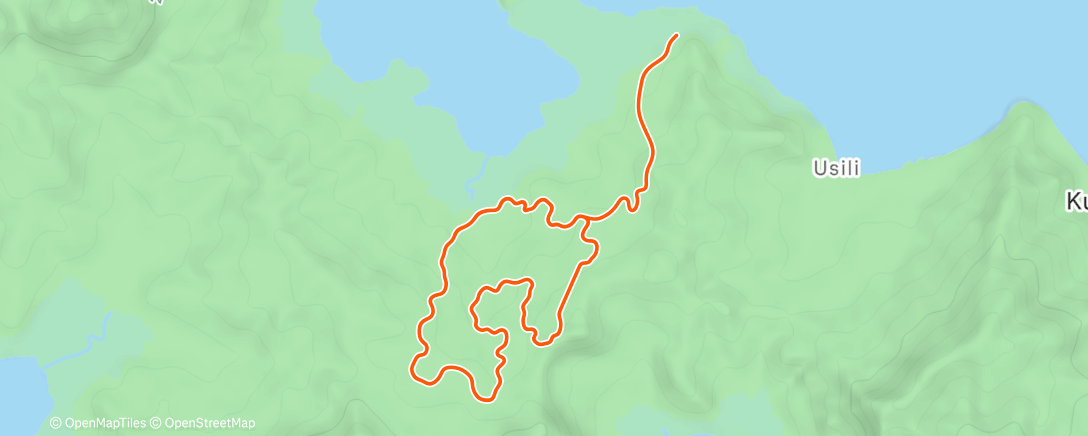 Map of the activity, Zwift - Garmin UNBOUND Gravel Training Plan | Dirty Teeth Drills on Jungle Circuit in Watopia