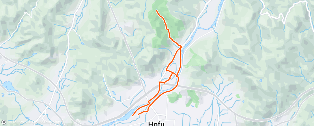 Map of the activity, 実走ゴルビー虫虫虫DNF