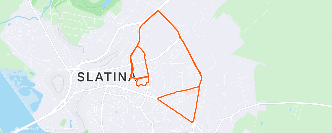 Map of the activity, Evening Run
Recovery după Ultra @ LoB