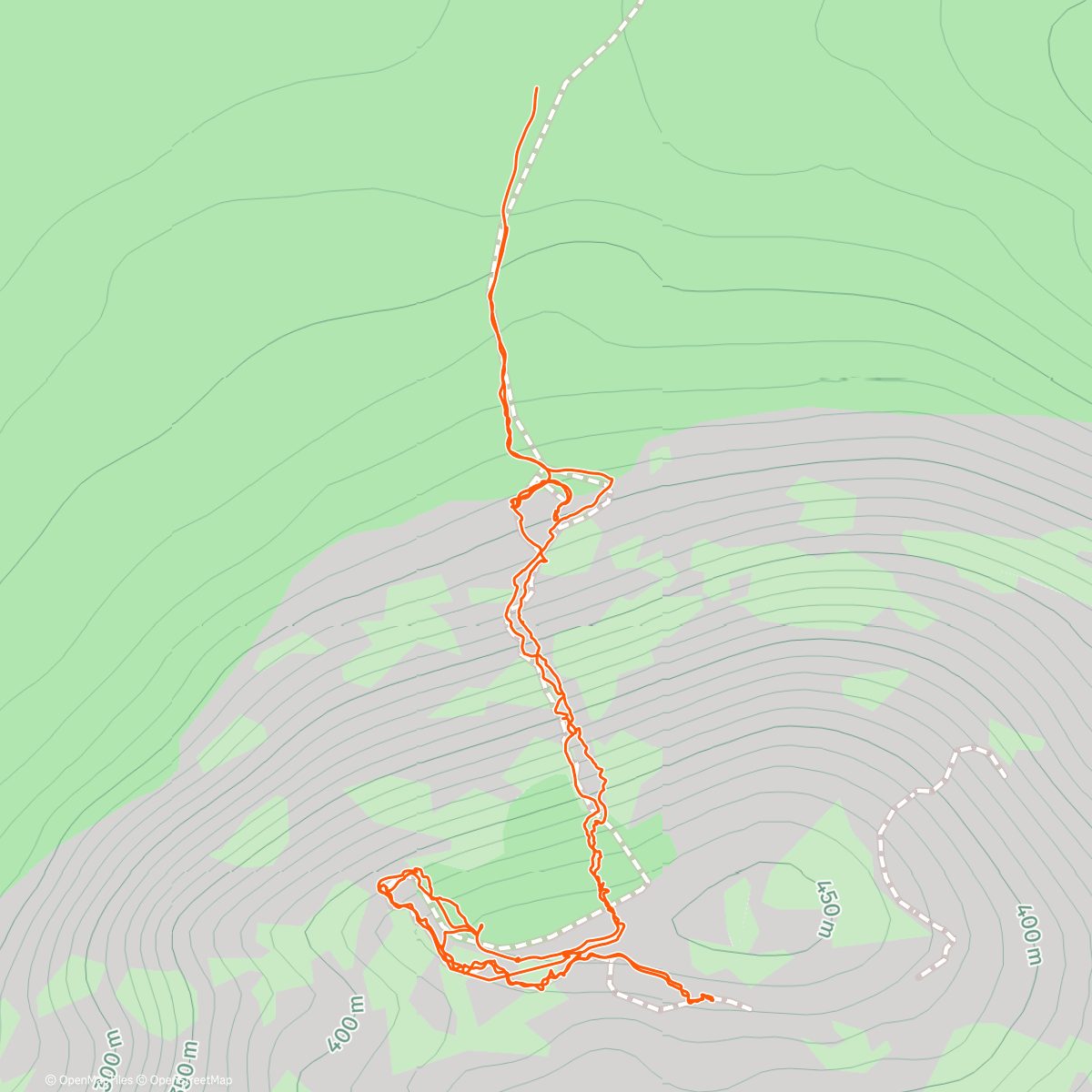 Карта физической активности (Mt Beerwah-on top of the world)