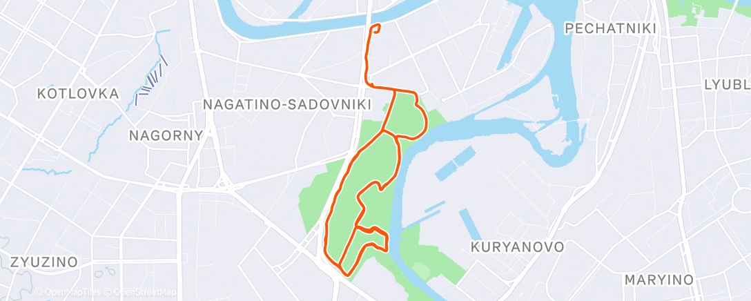 Map of the activity, Long run
