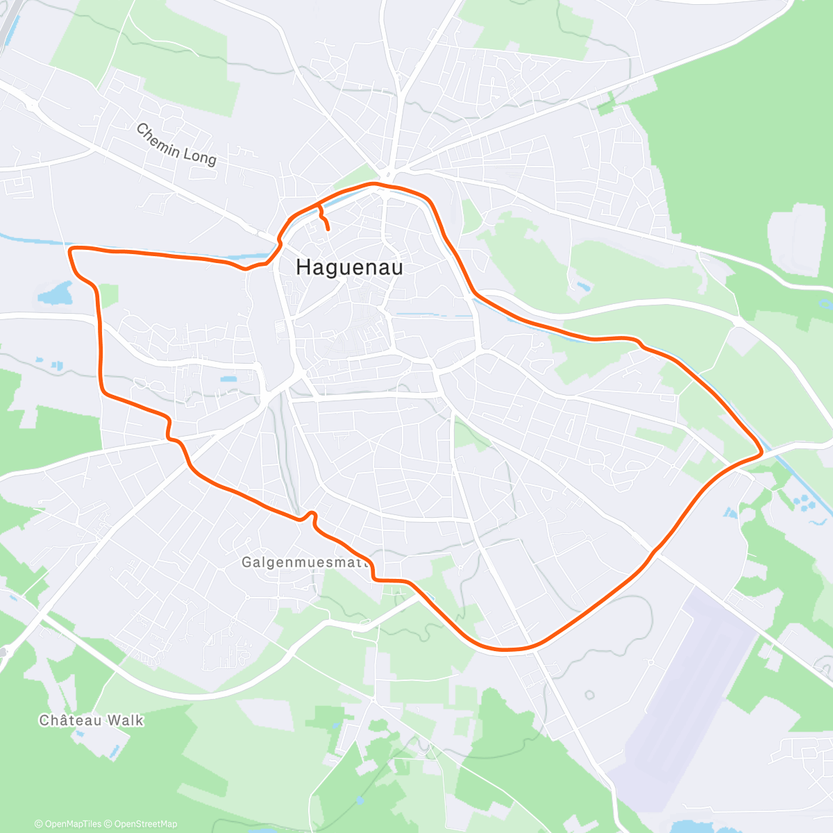 Карта физической активности (Dernier Atirun de l'année)