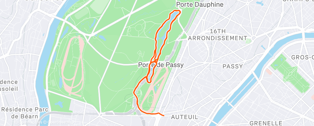 Map of the activity, Christmas Bath