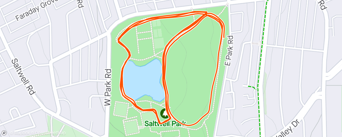 Map of the activity, Starting point for getting off my fat ass.