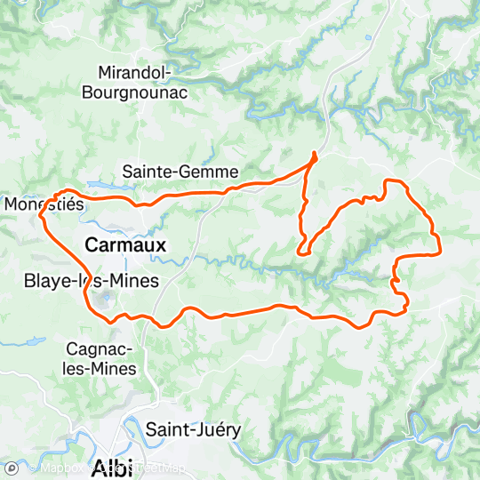 Carte de l'activité