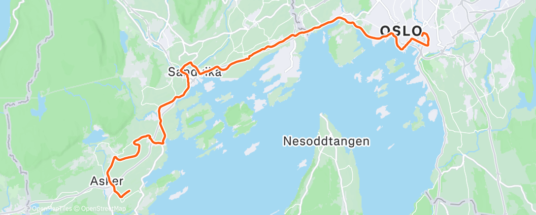 Map of the activity, TGIF