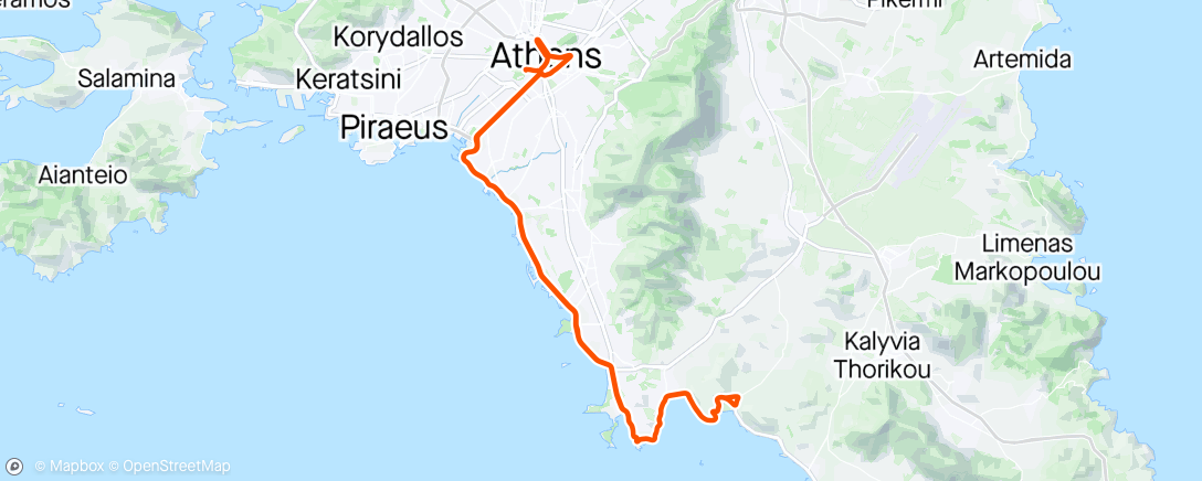 Map of the activity, Hellas stage 5