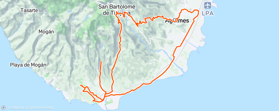 Map of the activity, Morning Ride