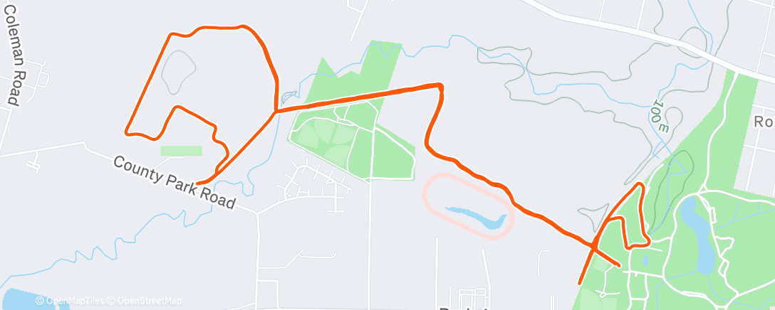 Карта физической активности (Six went 4 miles!!)