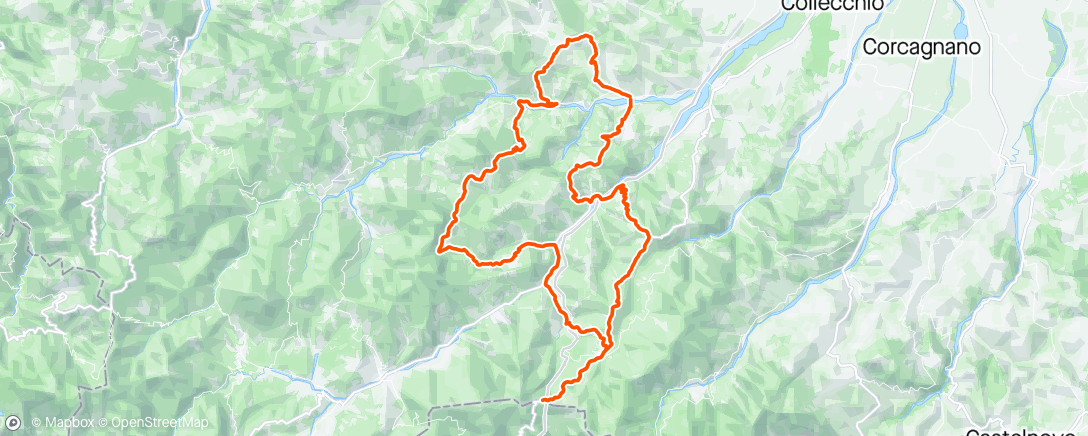 Map of the activity, BDC - Dislivello 🏔