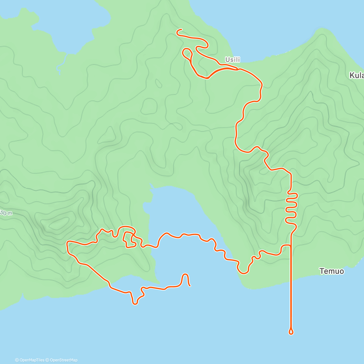 Map of the activity, Zwift - Radio Rendezvous in Watopia