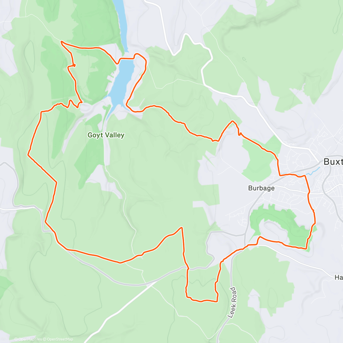 Map of the activity, Belter of a day to be out ☀️❄️☃️👌