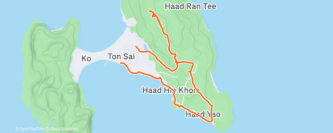 Карта физической активности (Morning Run)