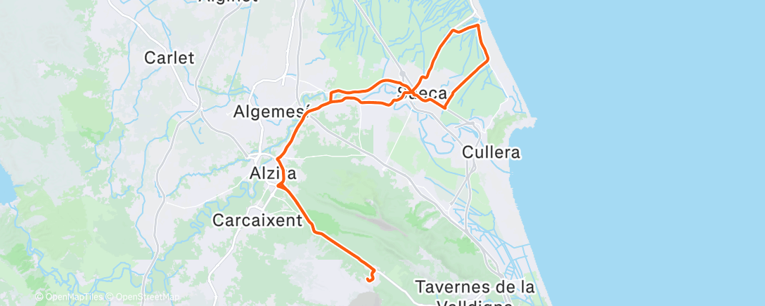 Map of the activity, TT