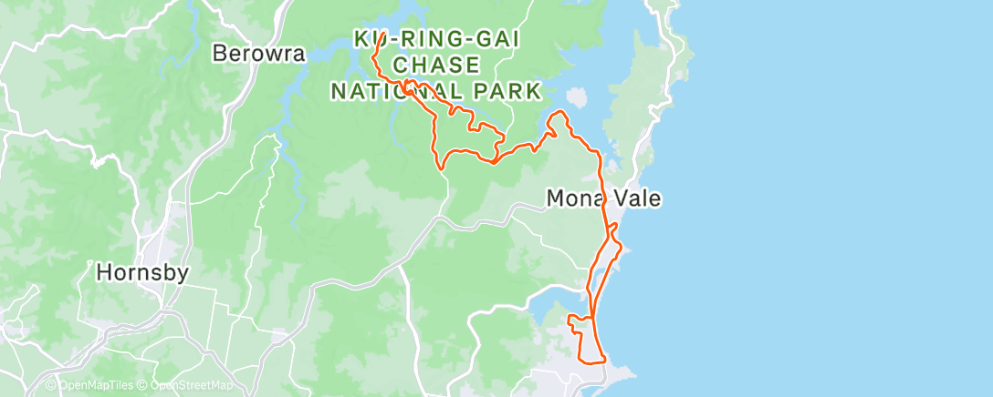 Map of the activity, Finding Cottage