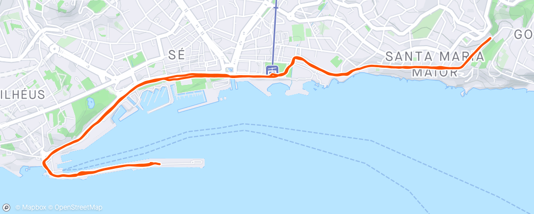 Map of the activity, Funchal
