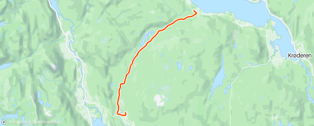 Map of the activity, Bjøreskauen
