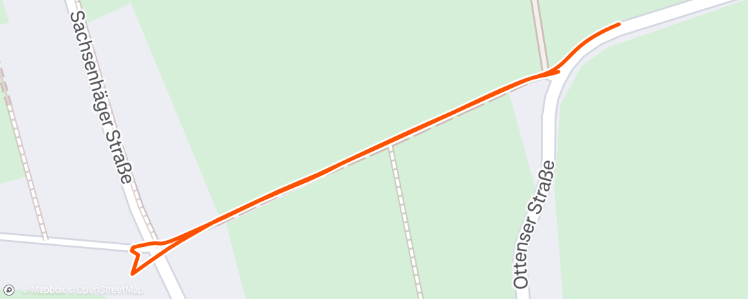 Map of the activity, Gravel-Fahrt am Morgen