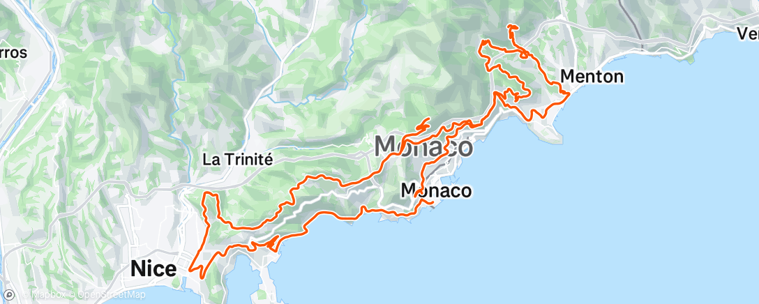 Map of the activity, 3h gogo