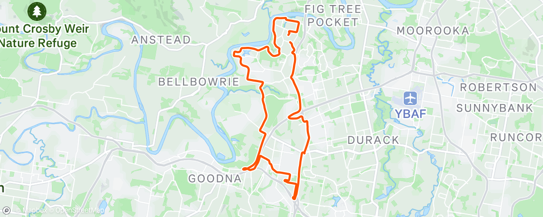 Map of the activity, Afternoon Ride