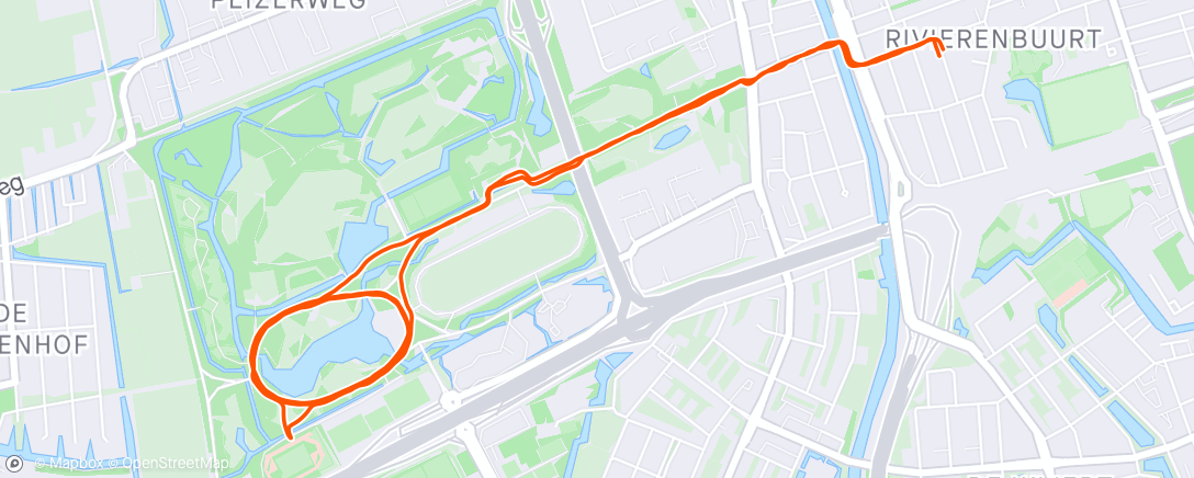 Mappa dell'attività 4*1km