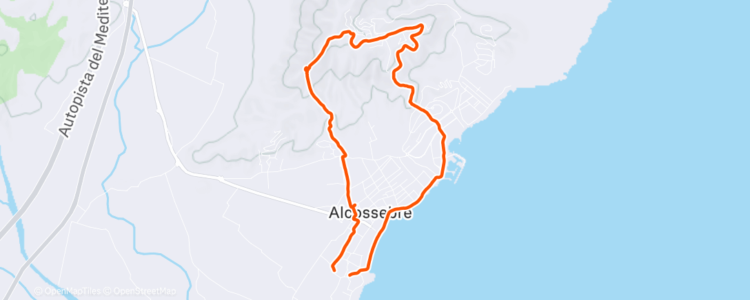 Map of the activity, Santa Llúcia 🥾