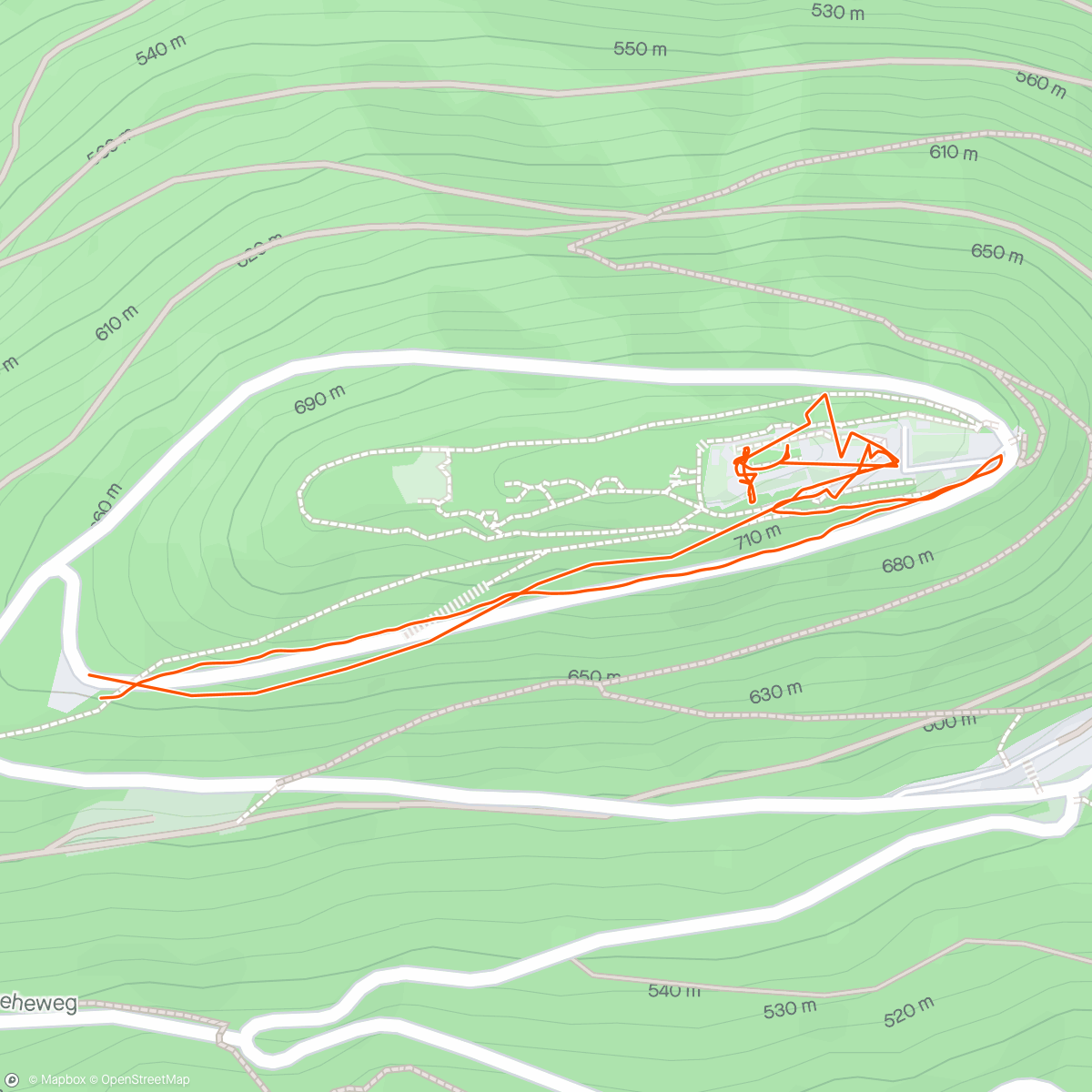Map of the activity, Visite du château du Haut de Koenigsbourg