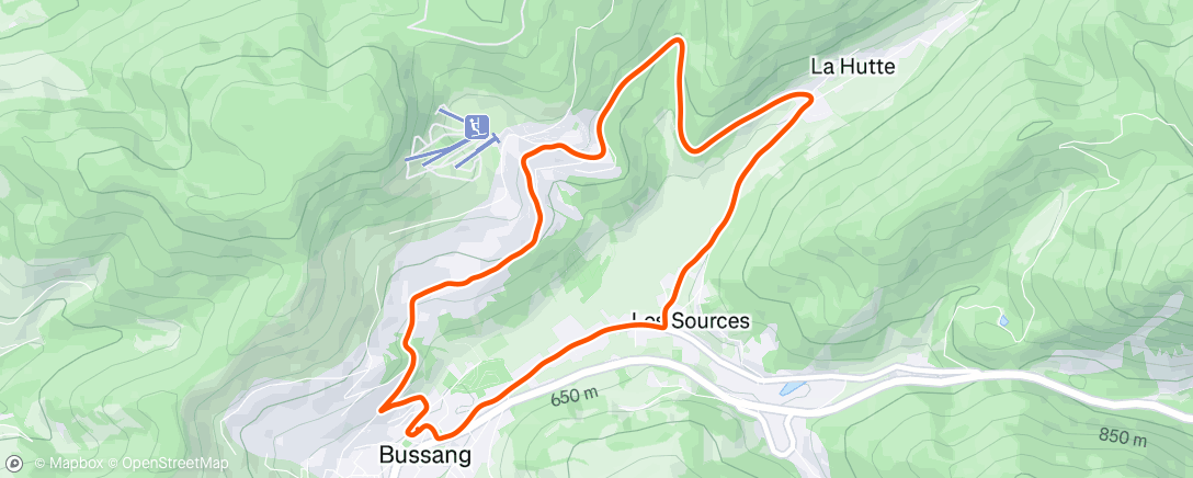 Map of the activity, Morning Ride