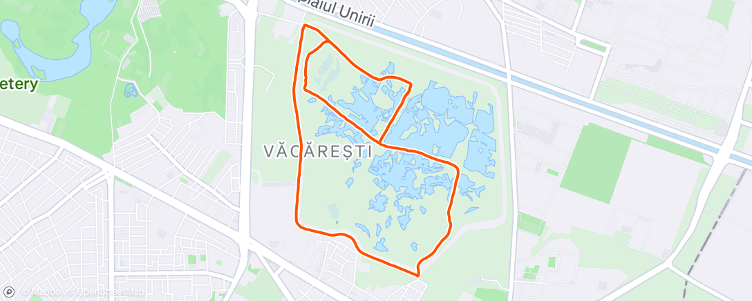 Map of the activity, Recovery Run by Socialize Your Run #12