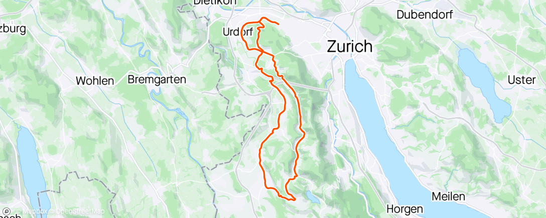Map of the activity, All-time favourite loop