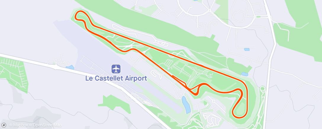Mapa da atividade, 24h Castellet 2024 - Relais 1
