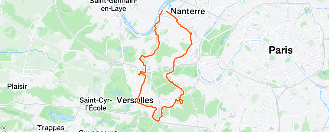 Carte de l'activité 15/06/25 - Birthday trail rando
