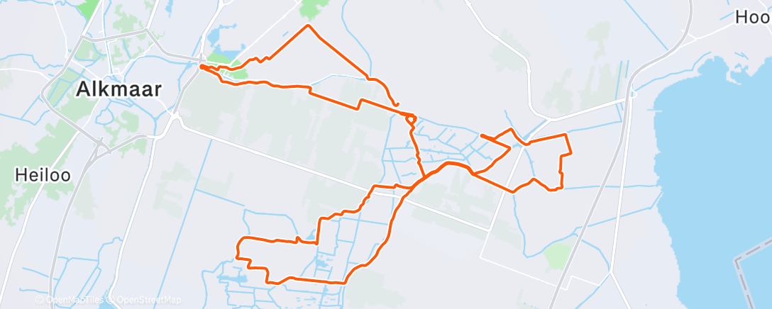 Map of the activity, Lek in Luna.