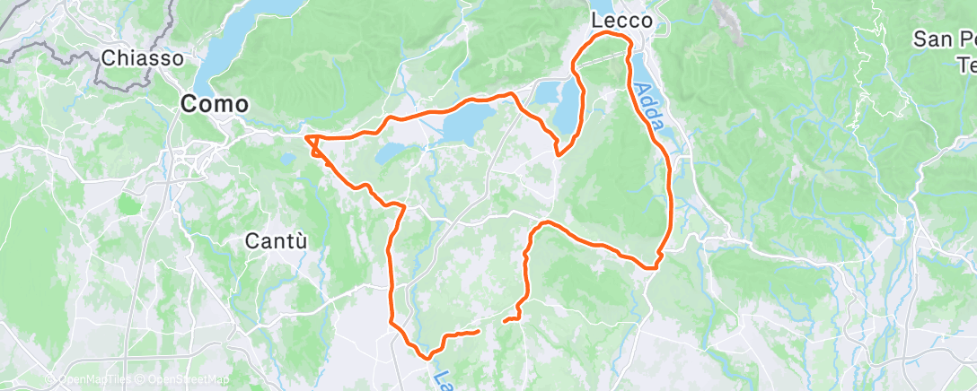 Map of the activity, Sprinting into Christmas week