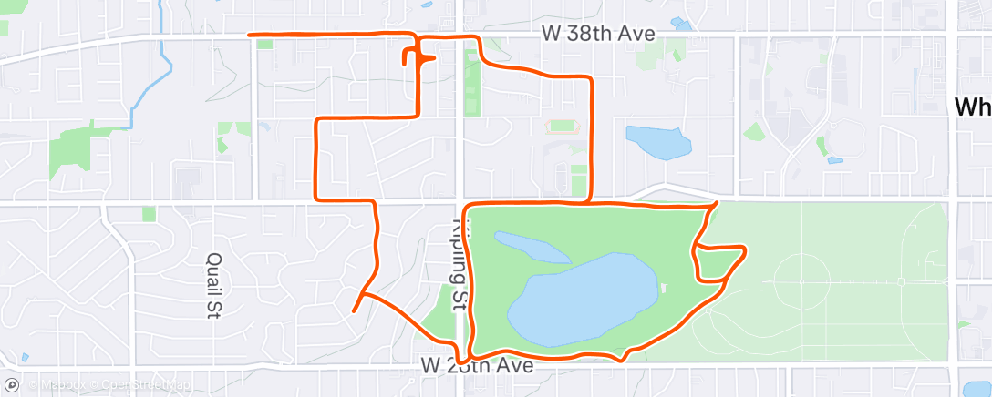 Map of the activity, getting my ass kicked up here ⛰️
