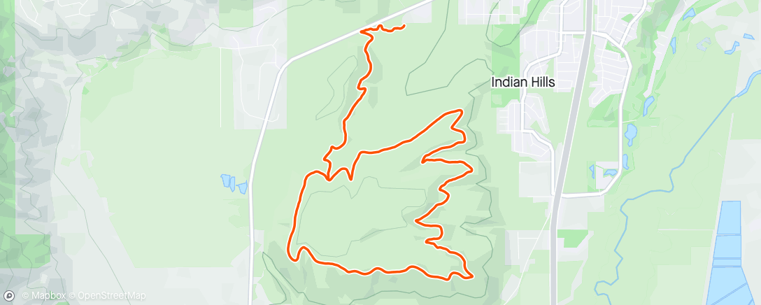 Map of the activity, Jacks Valley Loop ( for the first time-more to come 😊)