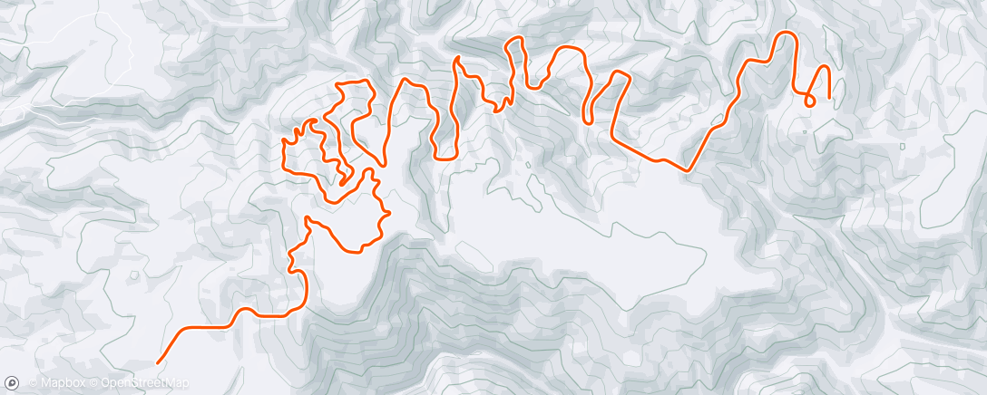 Map of the activity, MyWhoosh - 30/30's Anaerobic #4