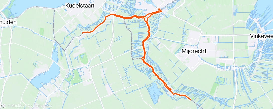 Map of the activity, MdR coachen