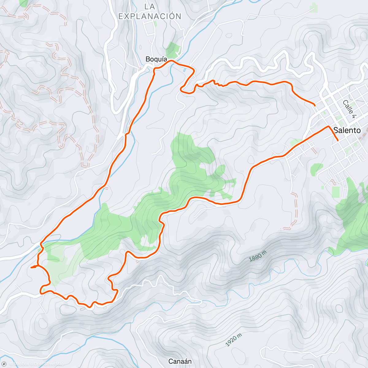 Mapa da atividade, Ochtendwandeling