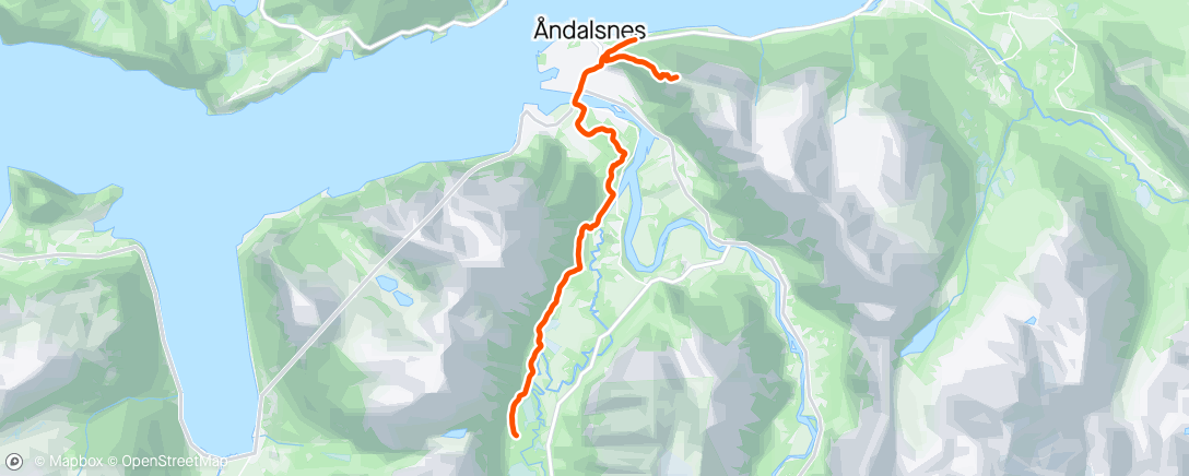 Map of the activity, Tempo with Kilian