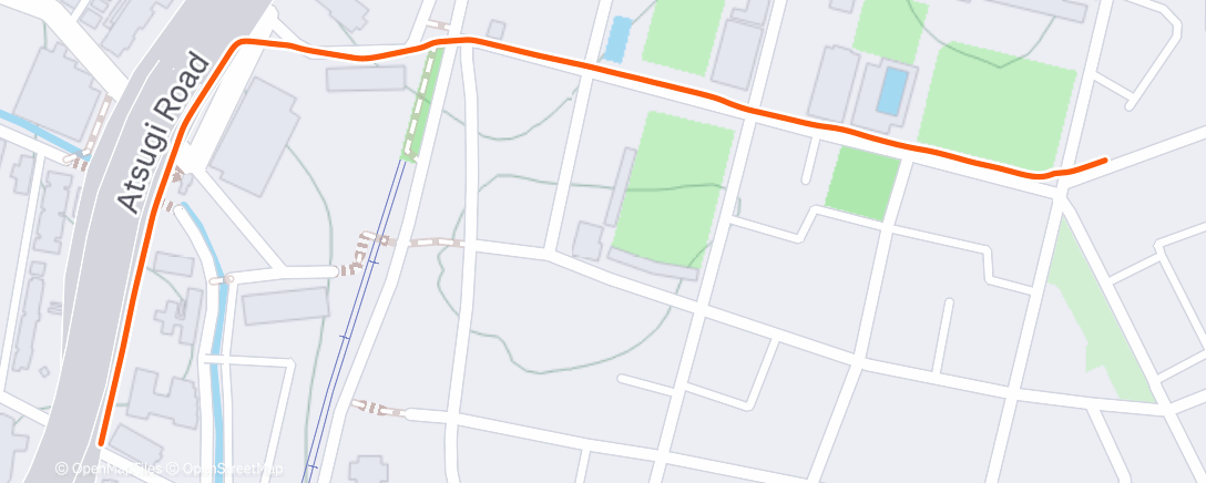 Карта физической активности (Afternoon Walk)