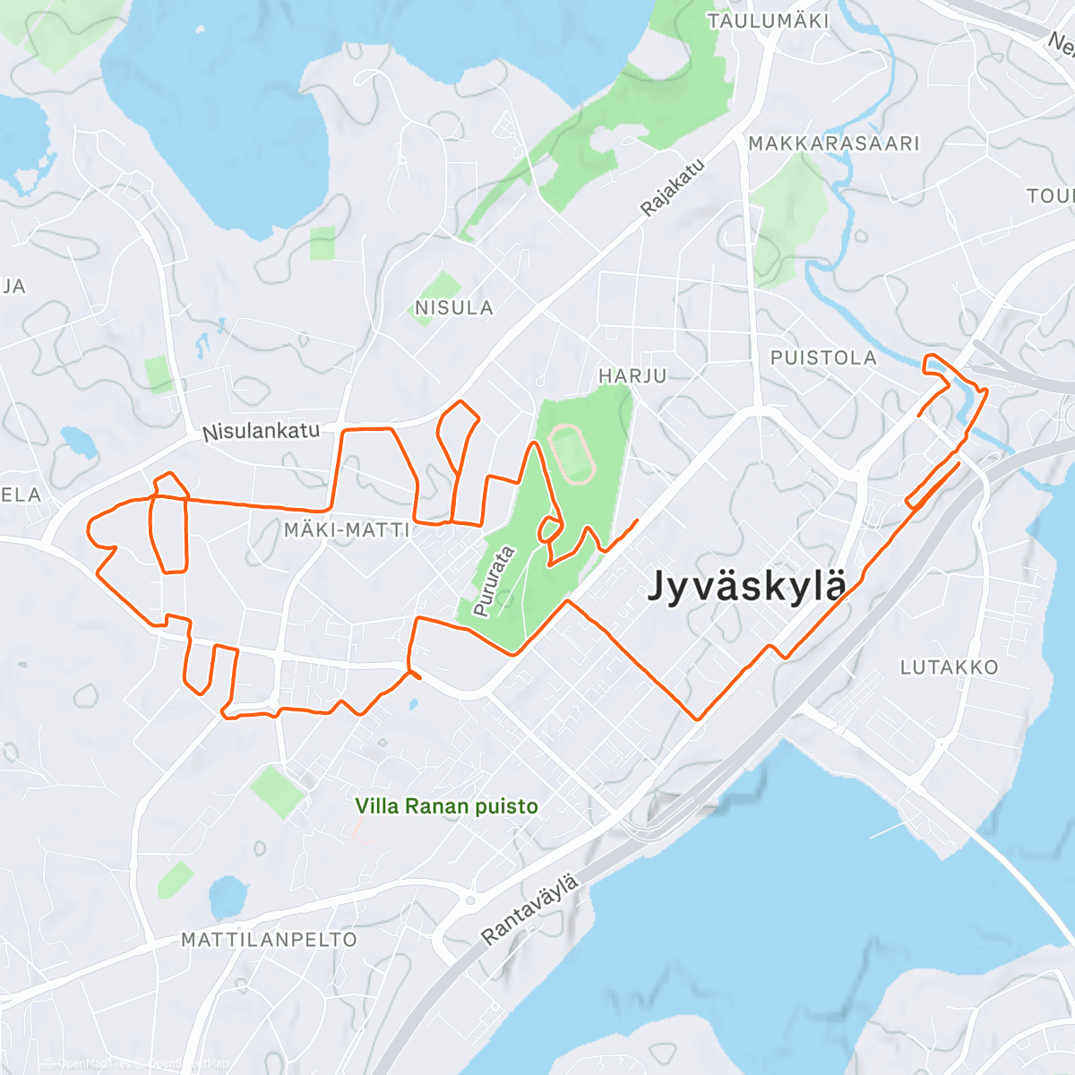 Map of the activity, 🔥Day 1 - 10K, +55 hexes - Rolle's January
2026 Running
Challenge